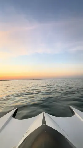 Sunset ☀️  / / #sea #bnaider #Summer #video #boat  , 