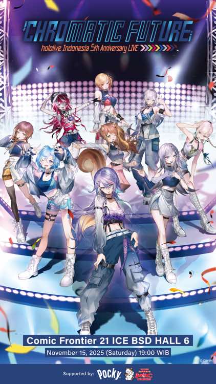 ⭐Konser Offline Pertama Seluruh Member hololive Indonesia⭐ hololive Indonesia 5th Anniversary CONCERT 