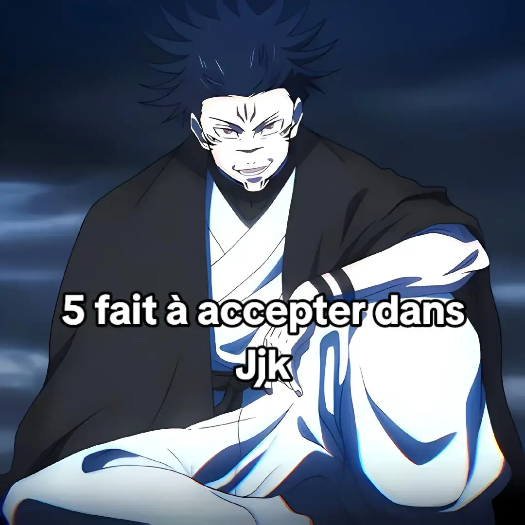 Et j'insiste encore sur le fait que Sukuna à triché car s'il était sûr de gagner il n'aurait pas eu à s'approprier la technique des 10 ombres 😏