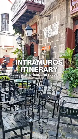10 must-visit spots in Intramuros 🏰✨  Here’s our full itinerary you can copy for your trip! 🇵🇭 Save this for your travel plans!  Klook Code: 𝙅𝙊𝙔𝘾𝙀𝙐𝙔𝙆𝙇𝙊𝙊𝙆 #Intramuros #IntramurosItinerary #Manila #TravelVlog #ManilaTour  