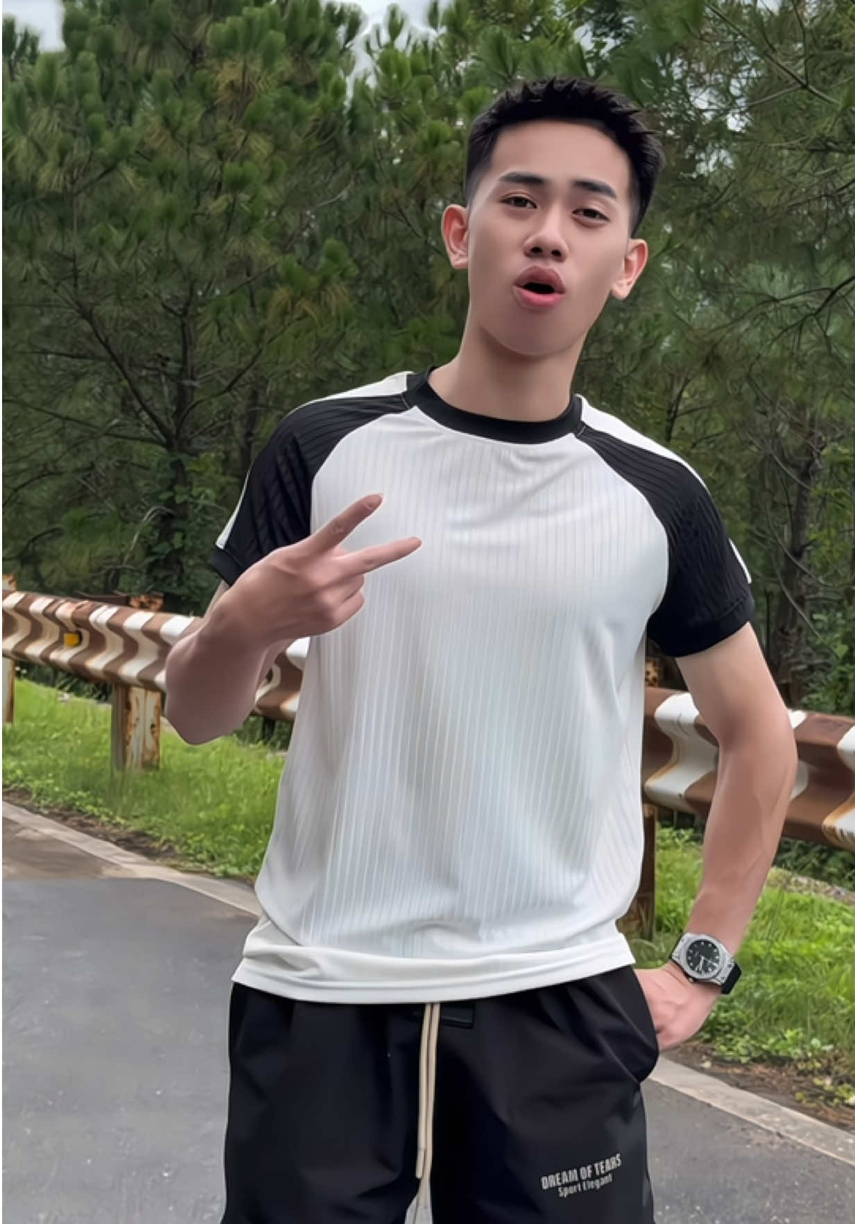 [COMBO 2 ÁO] cộc tay thun gân