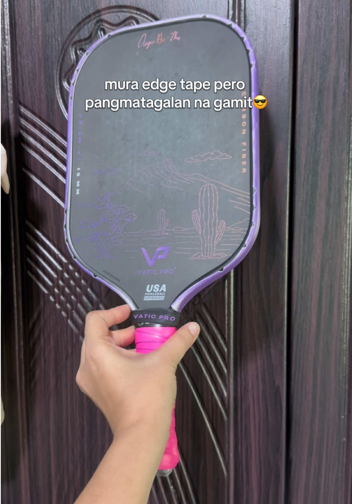 Murang edge tape pero pang matagalan na gamit #edgetape #pickleball #sportsontiktok #pickleballpaddle #edgetaping 