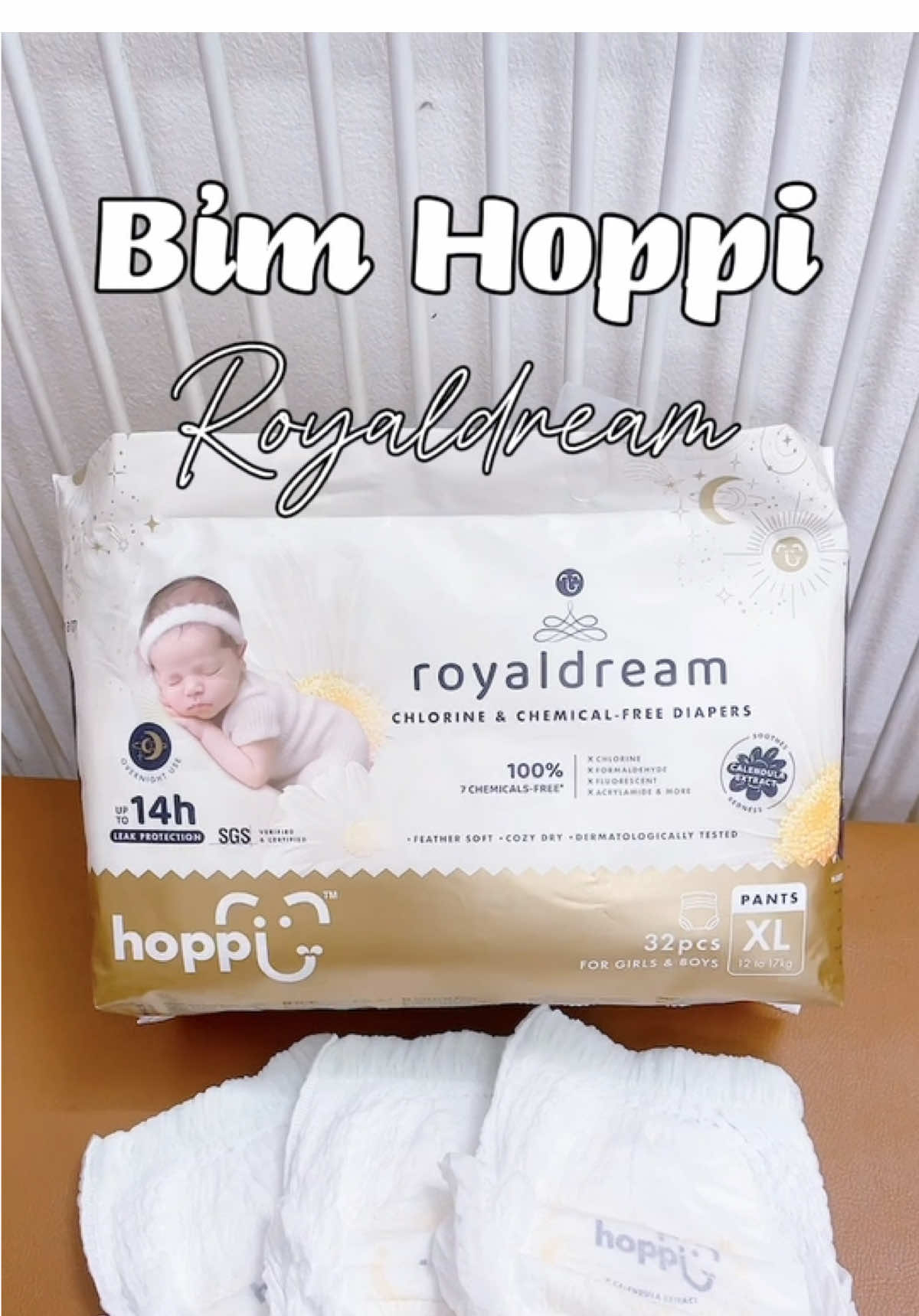 Các ba mẹ đang tìm 1 loại bỉm đêm an toàn,thoải mái, chống tràn tốt thì tham khảo ngay bỉm Hoppi nha#bimchobe #Hoppi #tabimthehemoi #reviewbim #mevabe  @airdream  