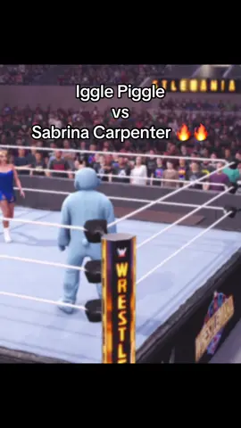 Iggle Piggle vs Sabrina Carpenter 🔥🔥 #fyp #foryoupage #foryou #fypage #WWE 