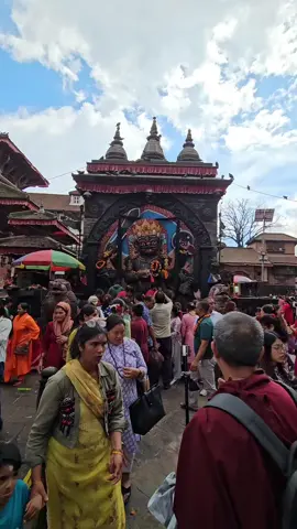 📍Shree Kal Bhairav Temple, Basantapur, Kathmandu #creatorsearchinsights #travel #saninmaharjan #viral #fyp 