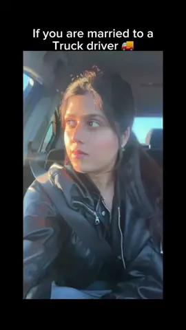 “When ‘off duty’ still means trucking talk 24/7 🚚💬. @Dimpy  . . Truckerdrivers, neveroffduty, truckerlife, wifeoftrucker, canadiandrivers, drivermehkama, couplegoals, relationshipgoals, trendingaudio, trendingreel, relatablevideo, . . #relatable #canada #india #truckerlife #tiktok 