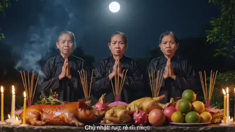 ba bà lão đi vào nghĩa trang #tuongtac #tamlinh 