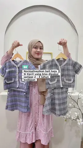 Normalisasikan beli baju Si Kecil yang bisa dipakai sampai 2 - 3 tahun kedepan🌟 Sava Set bisa banget loh Eomma dijadikan opsi untuk baju Si Kecil✨ Desainnya yang timeless cocok untuk turun temurun🌟 Yuk checkout Sava Set sekarang! #marvesbaby #brandlokal #bajuanak #sikecil #bajuanakviral 
