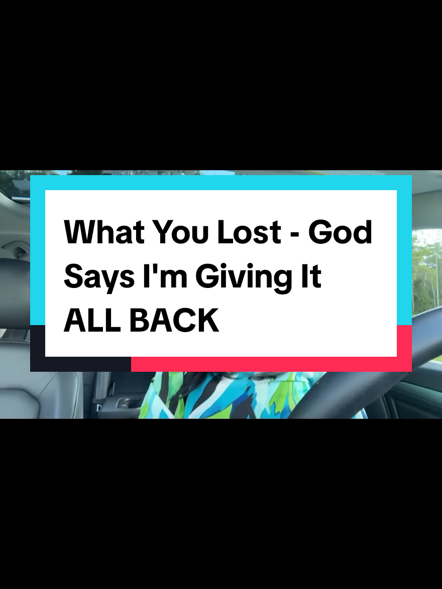 What You Lost - God Says I'm Giving It ALL BACK  #propheticword #motivation #chosenones #inspiration 