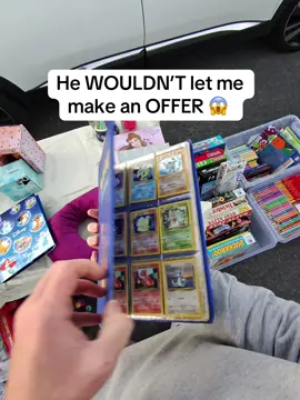 I keep finding vintage Pokemon cards at the Carboot but he wasn’t accepting offers of this one #carboot #carbootfinds #pokemoncards #pokemontcg #pokemonvintage 