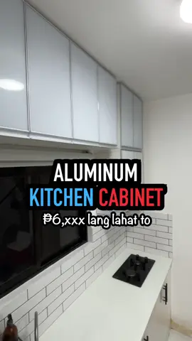 Magastos magpa-custom kitchen? Don’t worry! Eto na ang praktikal na DIY upgrade gamit ang Aluminum Kitchen Cabinet with Glass from Shopee. Matibay, rust-proof, elegant, at may high-end look, perfect para sa bahay kung gusto mo ng stylish pero budget-friendly upgrade sa kusina #ShopeeFinds #DIYHome #KitchenUpgrade #SulitShopeeFinds #DIYKitchen  https://s.shopee.ph/5VLDO8Ke39