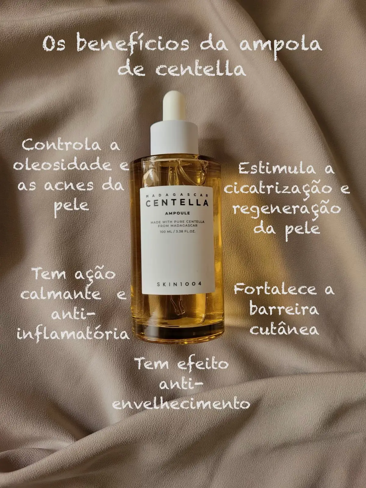 A ampola de Centella Madagascar é um tratamento excelente para quem tem pele sensível, com acne, irritada ou que busca fortalecer a pele e melhorar cicatrização, além de dar um suporte antienvelhecimento. #centella #skincarecoreano #madagascar #centellaasiatica #skincare 