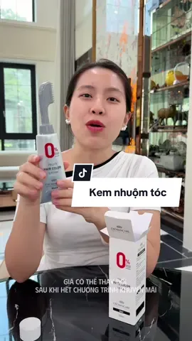 Kem nhuộm tóc tiện quá #kemnhuomtoc #ngocngannga 