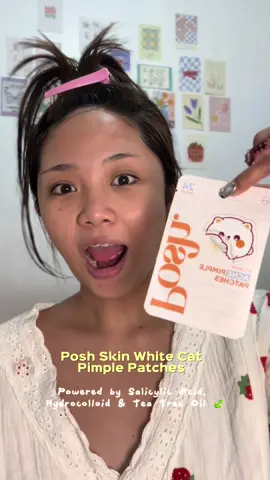 Breakout? No worries 😌✨ Posh Skin Pimple Patch got you covered—literally! 💖 ✔ Blends seamlessly ✔ Protects & heals ✔ Cute + effective  @Posh Skincare  #PoshSkin #StayShineFree #PoshWithPurpose 
