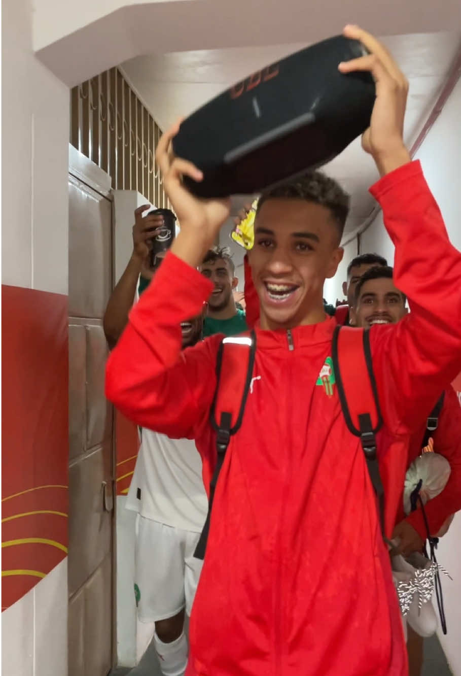 Morocco celebrate the win with pure rhythm. 🔥🇲🇦 Purchase your #TotalEnergiesCHAN2024 tickets through the link in bio 🔗
