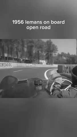 Literally ripping in 1956 with traffic just driving by  #lemans #vintage #classic 