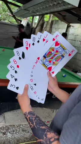Panalo par 🤣🤣🤣 #playingcards #jumboplayingcards #billiardschallenge #cardgame #fypシ 