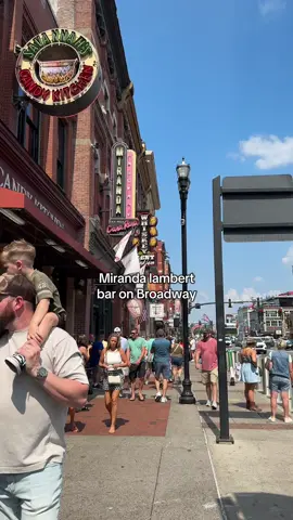 Let’s go to Miranda lambert’s bar on Broadway!! #broadway #nashville #nashvilletennessee #nashvillebars 