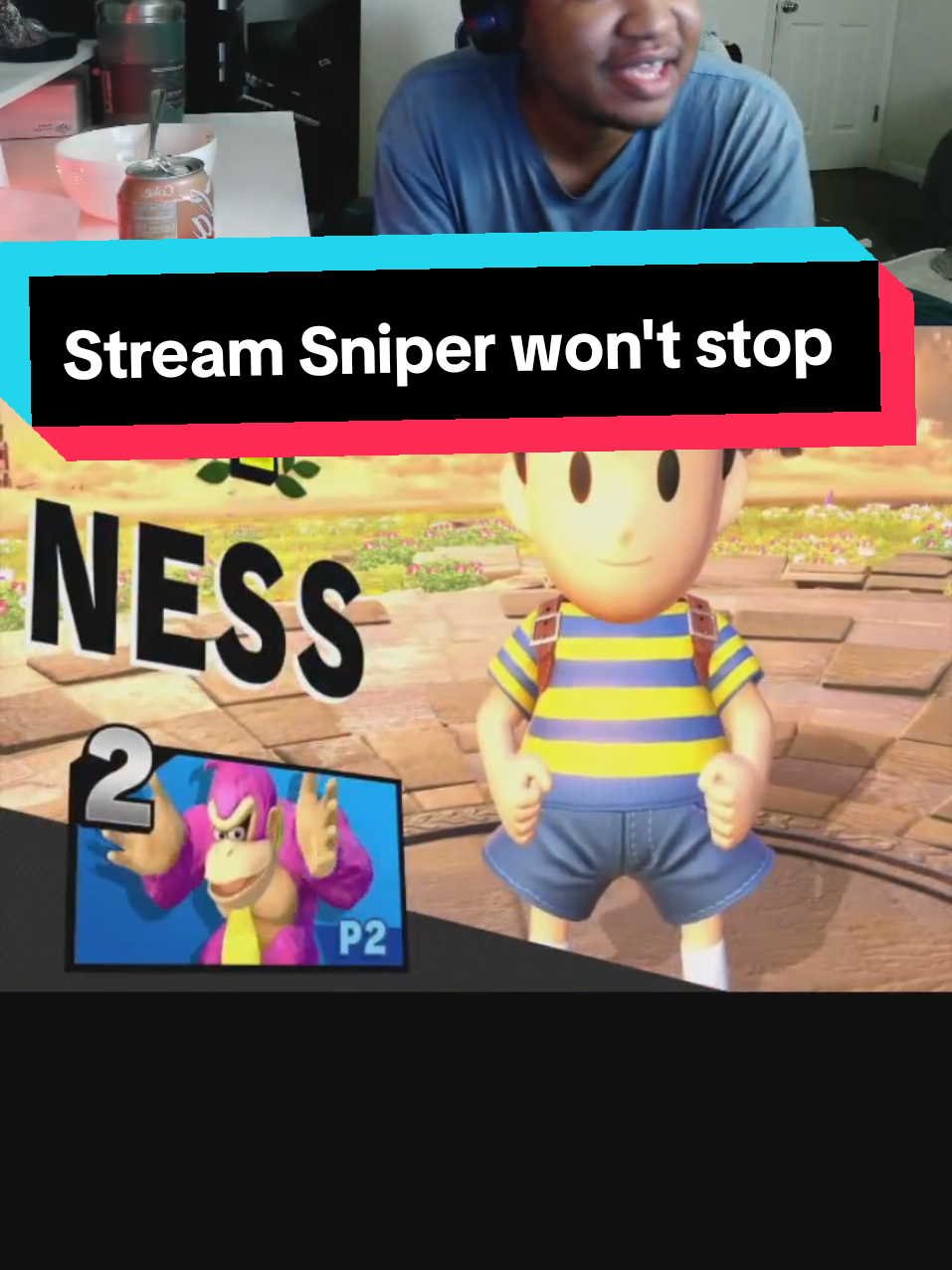 Did someone put a hit out on me 💀@n #gamingclips #streamsnipe #supersmashbroselitesmash #supersmashbrosultimate #gamingclip 