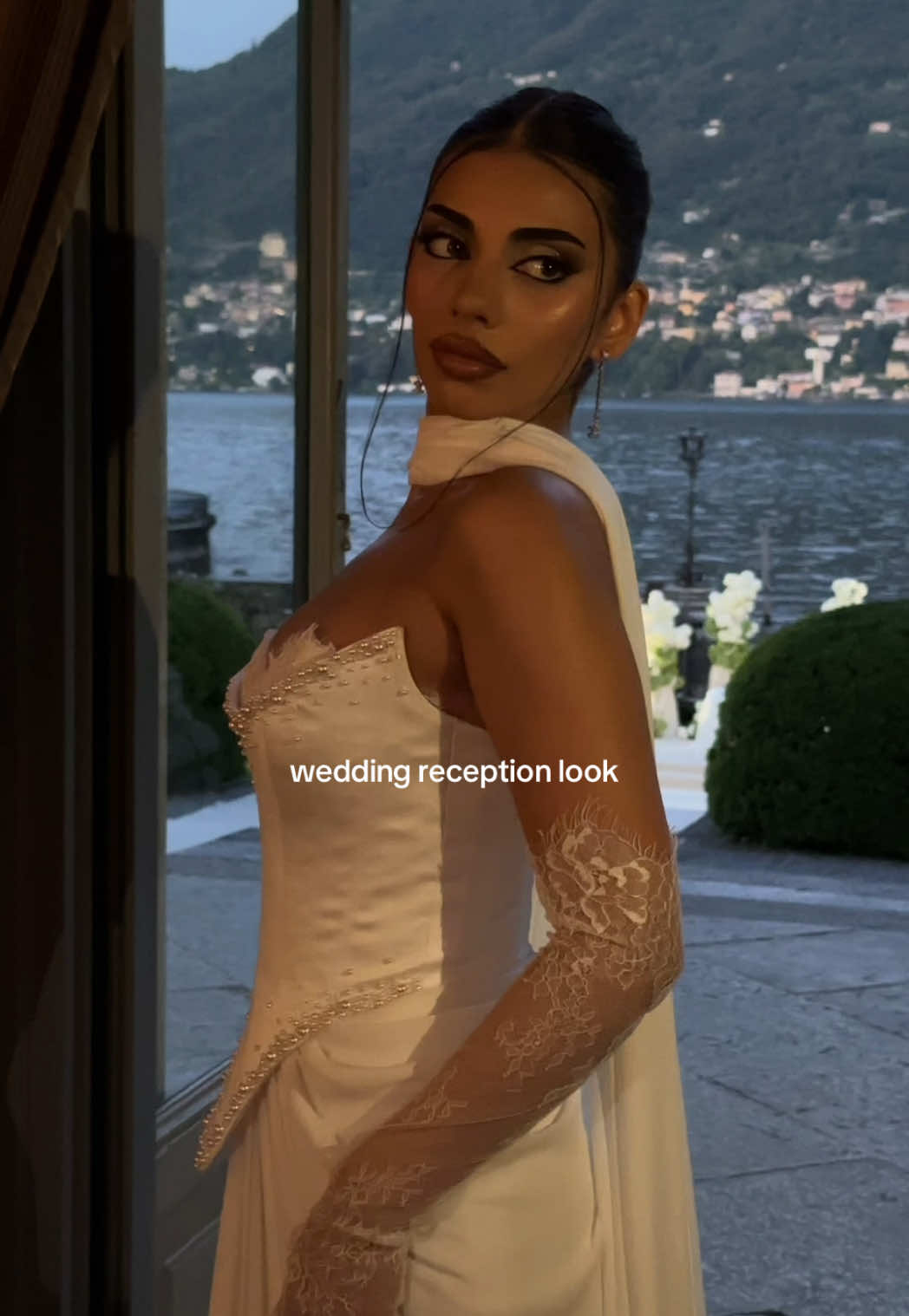 your sign to do an outfit change at your wedding 🤍 dress: @Dina Hawidi 