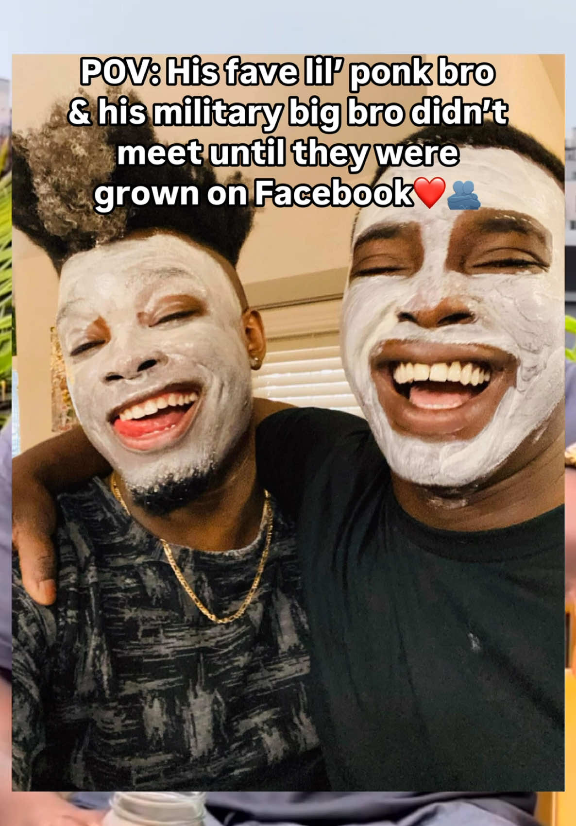 Here’s how I became besties with my long lost brother 😭❤️ #inthemixwithtwixt @heisbigtwixt  We first met as high school teens on Facebook in 2012 and in-person at Morehouse College when I graduated. Over 10 years later, we are each others R.O.D. hands down 🙌🏾❤️💕  DM us your #TwixtMessage for a chance to get our advice on ANYTHING 😂😂 bring it on. #olivertwixt #longlost #brothers #Siblings #oddcouple