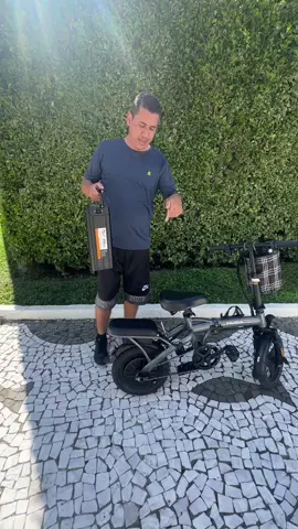 Eu adorei minha bicicleta elétrica que eu comprei aqui no Tiktok 