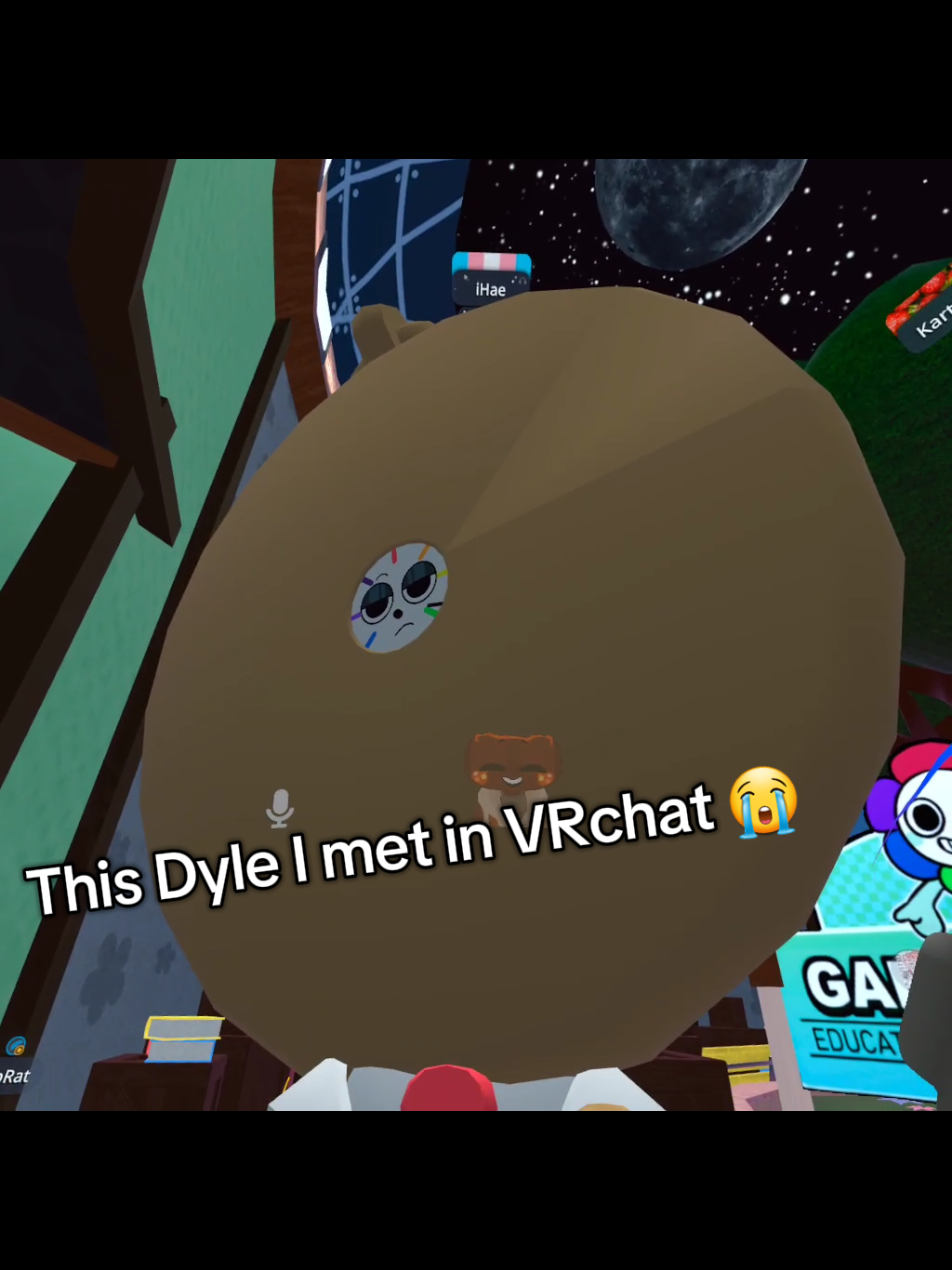 Dyle Timesly in VRchat-  who gave this man power #vrchat #fyp #fypage #dandyworld #dandysworlddyle 