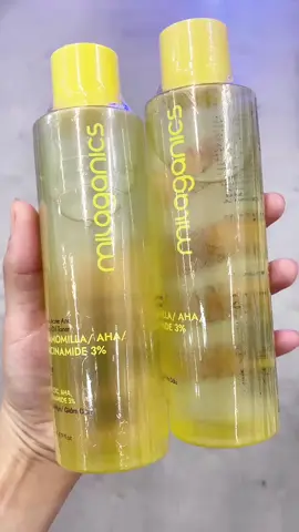 TONER HOA CÚC 3%  dành cho da dầu mụn #toner #milaganics #tonerhoacuc #skincare #viral 