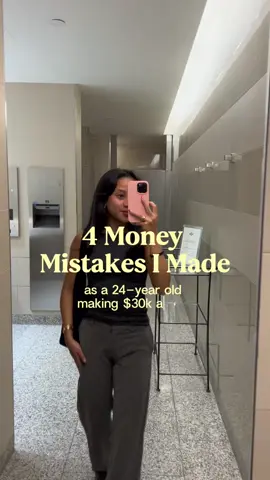 4 Money Mistakes I Made so you don’t have to! #budgeting #moneymanagement #PersonalFinance #savingmoney #financialliteracy 