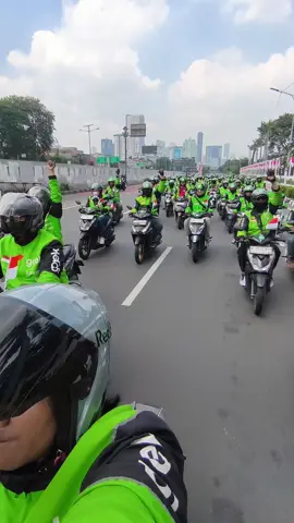 rekor MURI konvoi  2025 driver GO-JEK #gojekindonesia