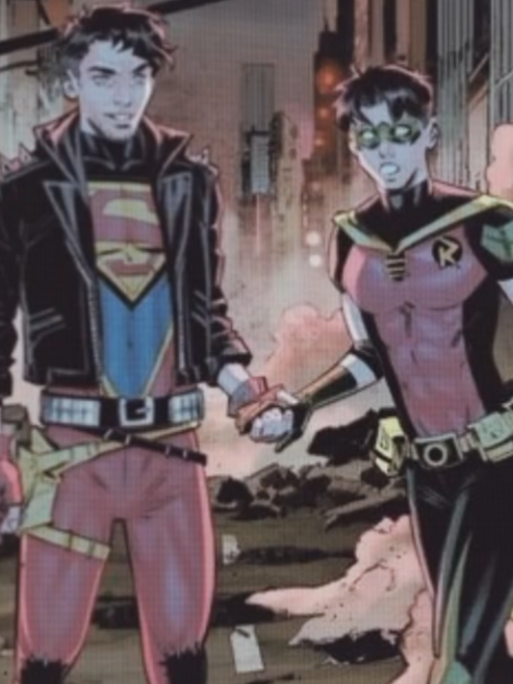 I saw someone say that this sounds like Tim trying to clone Kon and I can't unsee it #TimDrake #Superboy #Timkon #DC #Redrobin 