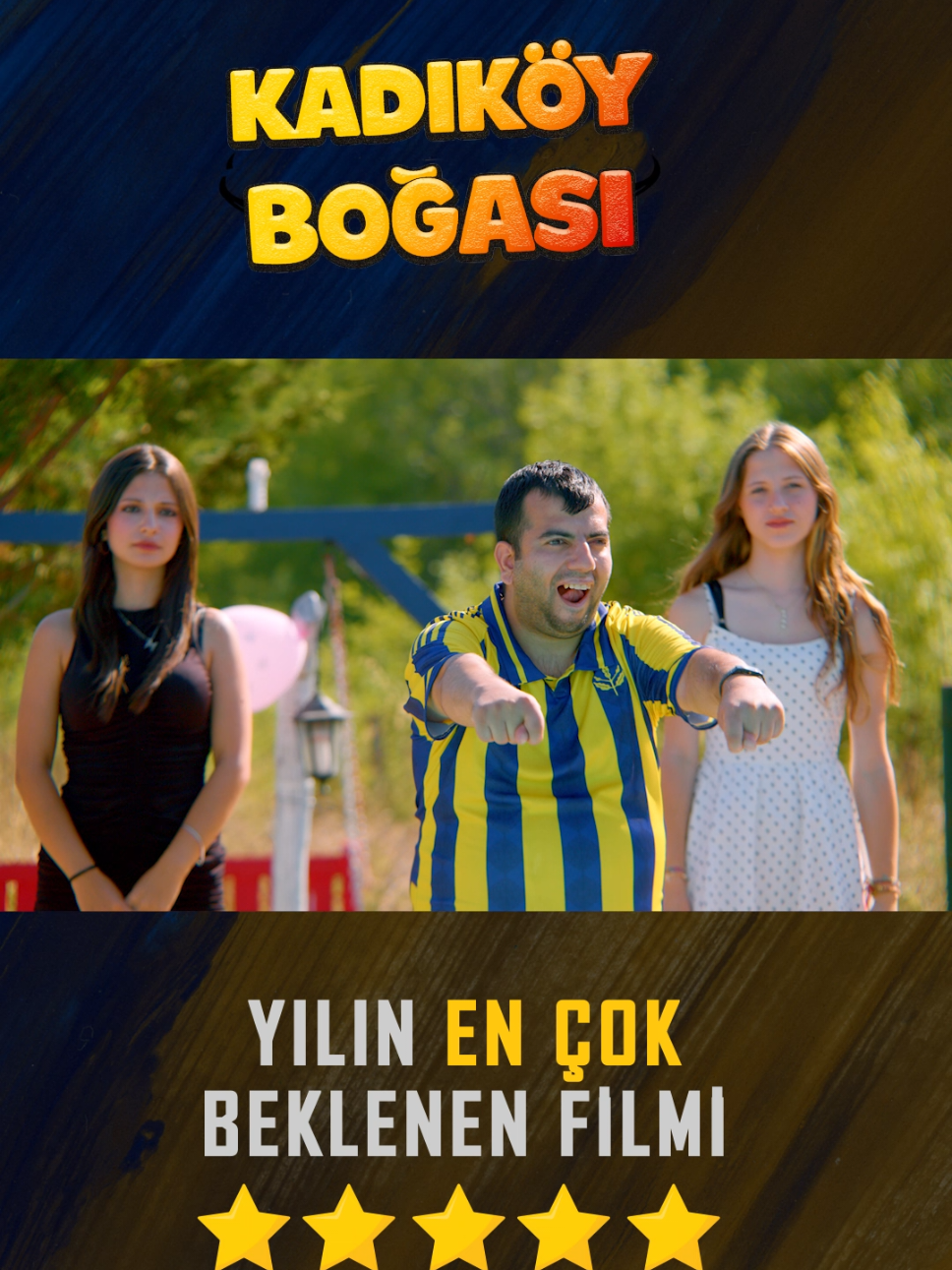 Sen de filmimizi galada bizlerle izleme fırsatı yakalamak ister misin? Kadıköy Boğası fragmanımız, tüm sinema sayfalarında çok kısa sürede milyonlarca kez izlendi ve bu yılın en çok beklenen filmi oldu! 🎬🔥 Galada bizlerle olmanız için gerekenler 👇 👉 Hemen fragmanı TikTok story'nde paylaş! 👉 Bu paylaşımın altına filmi birlikte izlemek istediğin 3 arkadaşını etiketle! Ve galada bizimle olma şansını yakala! 🎉 Kadıköy Boğası geliyor!!! 💛💙 . . . . . #kadıköyboğası #iyeah #fenerbahçe #viraltiktok #keşfet 
