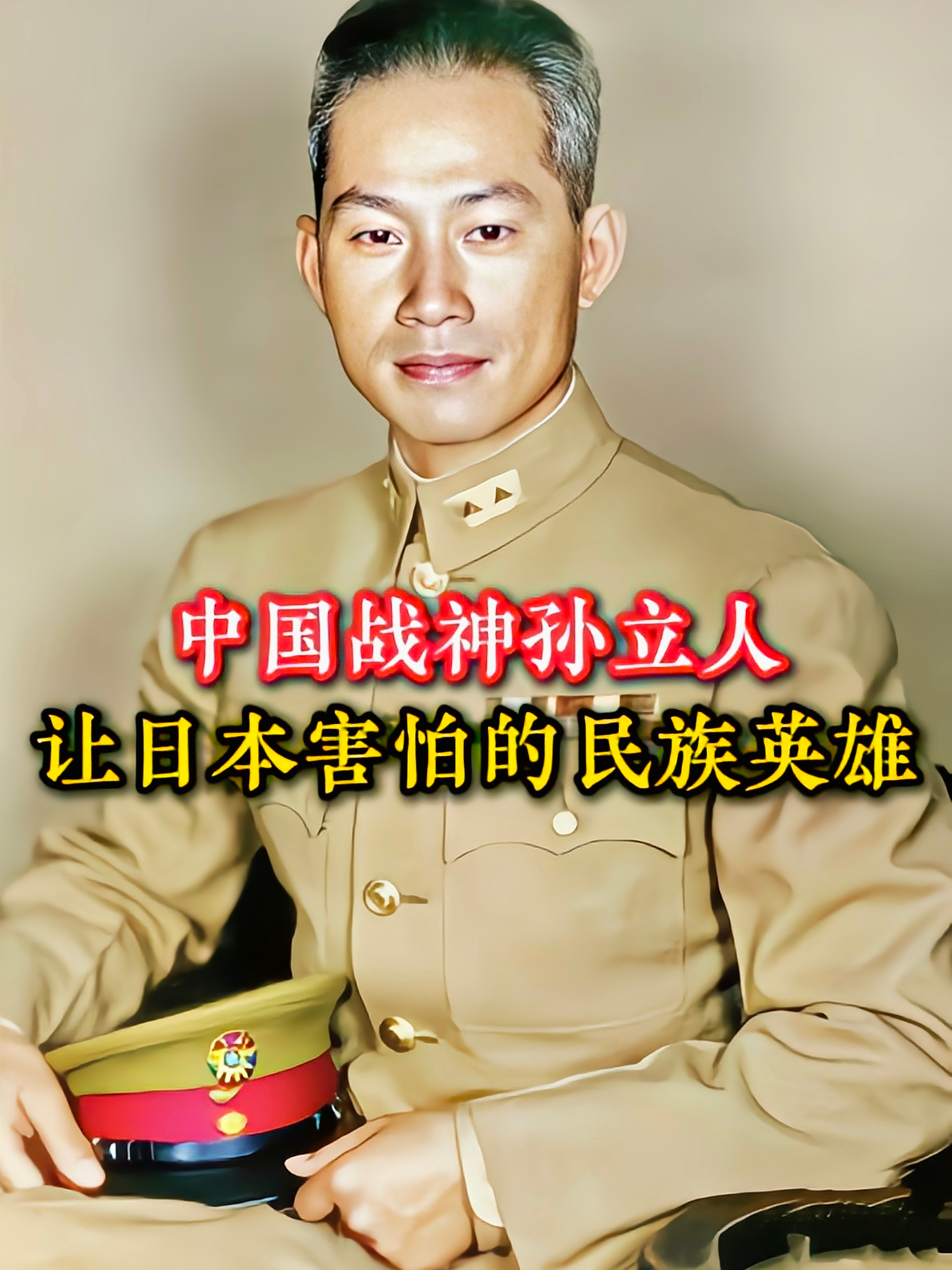 抗日名将孙立人，被日军称为中国军神，未入任何党派，却忠贞爱国 #抗日英雄 #战神 #孙立人 #历史
