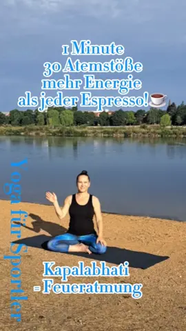 🔥 Feueratmung - Kapalabhati + Mudra-Power! Adi-Mudra = mehr Atemkraft. Chin-Mudra = mehr Fokus. 🔑 Wirkung: Energie & Klarheit ohne Nervosität – ideal vor Wettkampf, Training oder als mentaler Reset. 30 Atemstöße – ready to perform! 💪 ⚠️ Hinweis: Nicht bei Bluthochdruck, Schwangerschaft oder akuten Herzproblemen. #kapalabhati #YogaFürSportler #breathwork #recoverytok #mindbodybalance 