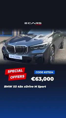 🚨Special Offer: Exceptional condition. Unbeatable price. The BMW X5 45E is now available for €63,000, a limited-time offer crafted for confident drivers, who expect everyday quality.  Car ID: #27524 👉Get in touch with us to make it yours.  🕸️ #LinkInBio 📞 22 270 808 / 96 999 108 📍 Nicosia: Verginas 5, Strovolos 📍 Limassol: Sotiri Tofini 4, Agios Athanasios #ECarsCyprus #Dealership #CarShowroom  