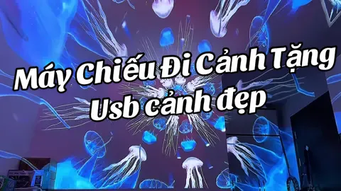 Máy chiếu cảnh Z6flyv2 tặng USB cảnh đẹp#shopphukien286 #denbayphong #maychieumini #maychieudicanh #maychieu 