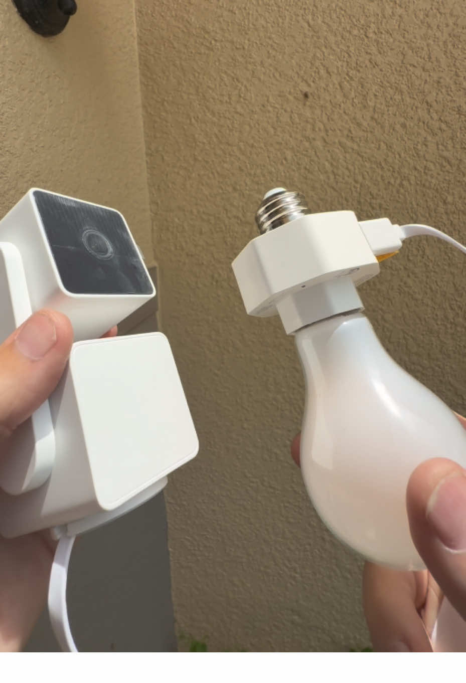 👀 Your Light Socket Just Got Smarter. Still paying someone to install security cameras? Stop. Our Lightbulb Socket Adapter lets you plug in a security cam without touching a single wire. No tools. No holes in your wall. No nonsense. Just screw it in, plug your camera, and boom—instant surveillance. 💡 Turns any light socket into a camera power source ⚡️ No electrician, no hassle 🛠️ Works with E26/E27 sockets 🌦️ Great for indoor and outdoor use Whether you rent or own—you deserve easy security. #RentersHack #SecuritySimplified #NoToolsNeeded #LightSocketAdapter #SmartHomeDIY@Wyze 