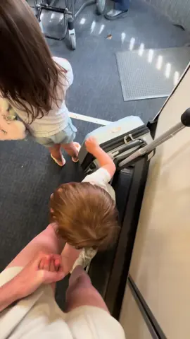 Are we missing anything?🙈 #travelingwithkids #travelhacks #flyingwithkids 