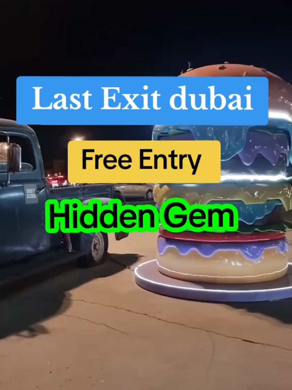 Last Exit Dubai Hidden Gem  sports  #lastexit #Dubai #promisebrid #dubailife #foryour @lifestyle fathima 