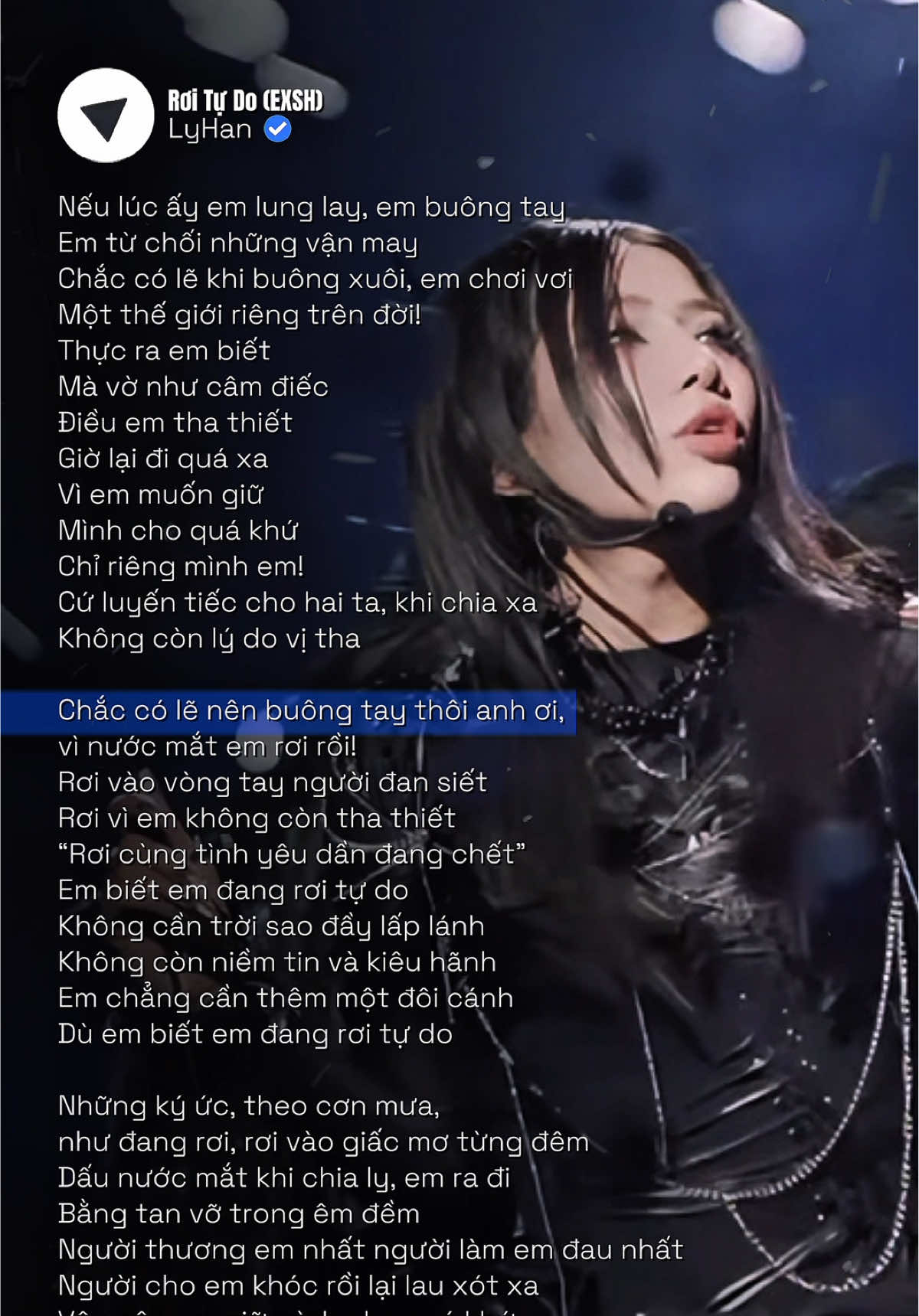 Rơi Tự Do // LyHan  #exsh #lyhan #roitudo #fyp #xh