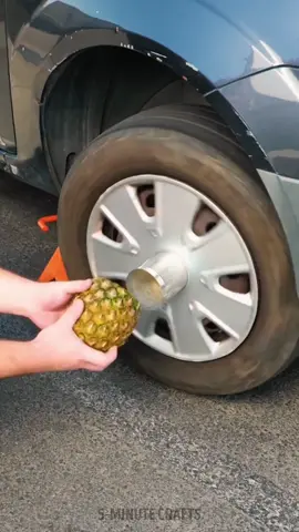 Pineapple or fire? Which one wins? 🍍#craft #fruity #DIY #fyp #armor 