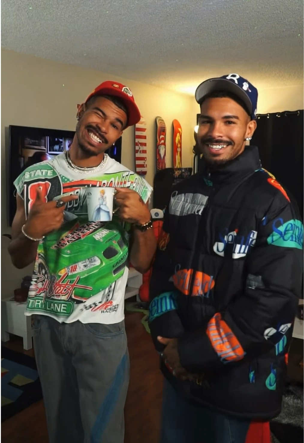 Fit of the day!  #90sthrowback  #OOTD #modernfashion #fitoftheday #90smenfashion #ootdinspo #twinmodels #fashion #90s #fitoftheweek #fyp 