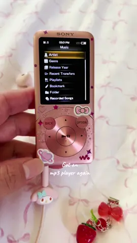 Bye Spotify  #mp3player #sonywalkman  #sanriocore #y2knostalgia 