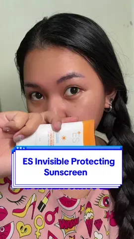 กันแดด es สูตรอ่อนโยน บางเบา ไม่เหนียวเหนอะหนะ🌞 #เรนนี่ๆขอรีวิว #กันแดด #กันแดดes #esinvisibleprotectingsunscreen #sunscreen 