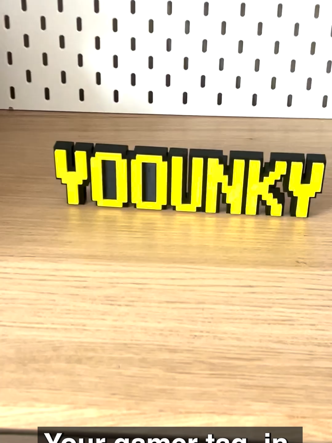 nstant desk upgrade for OSRS fans: type your name → pick 2 colors → done. Handmade in Ireland, ships fast. 🇮🇪 #osrs #oldschoolrunescape #gamingroom #customsign #setupinspo  #osrs #oldschoolrunescape #runescape #gamingdesk #personalizedgift #3dprinting #desksetup #gamingdecor #gamertag