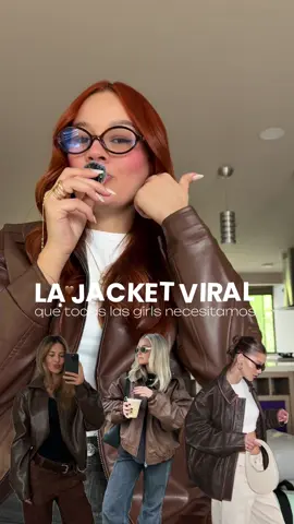 Esta hermosa 🤎🍂✨ #jacket #chaqueta #jacketseason #fallaesthetic #forgirls 