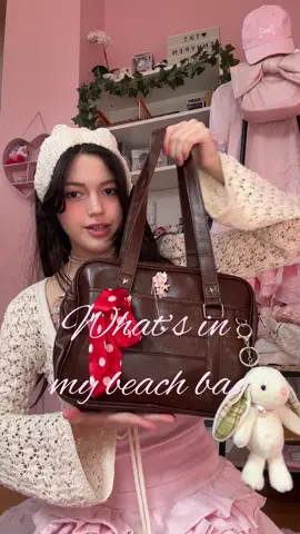 I need to start doing a script because I yap too much btw everything is from @YesStyle @YesStyleInfluencers code: MYMIUROSE for %off  #yesstyle #ysbuildyourbeachbag #whatsinmybag #shoujogirl #fyp 