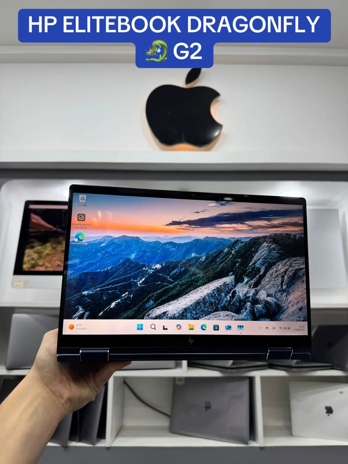 💻Hp Elitebook Dragonfly G2🐉🤩 📍processeur : i7-11gen🤩 📍ram: 32Gb 🤩 📍Disque dur : 2 To SSD🤩 📍écran tactile 🫳🤩 📍Rotation 360°🔄❤️ 📍clavier Qwerty ‎:للاستعلام أو الطلب يرجى الاتصال او زيارة المحل ☎️ Contact : 📞 0770213961 / 0770213961📞 🚕 Livraison disponible 📄 Possibilité de facturation🏢 (VIVRE LAPTOP) , Route de Biskra près de la mosque ben badis, BatnaFollow us on Facebook: https://web.facebook.com/vivrelaptop/Follow us on Instagram : https://www.instagram.com/vivrelaptop/?hl=fr