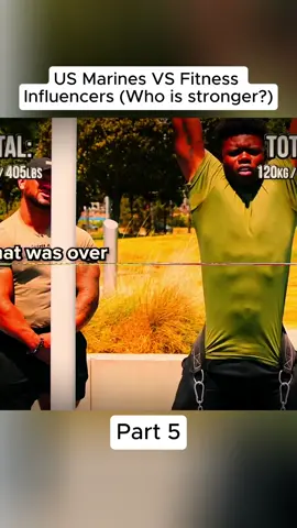 US Marines VS Fitness Influencers (Who is stronger)