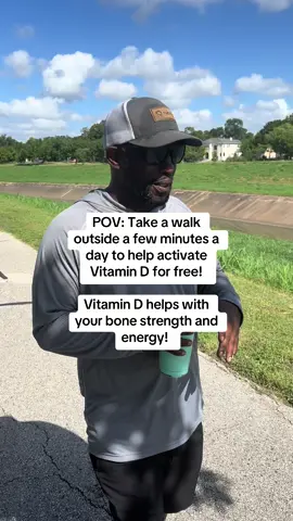 Get a little sunshine a few days a week helps activate your vitamin D!  Vitamin D helps with your bone strength, helps your energy and low Vitamin D is associated with uterine fibroids.  You can also get vitamin D from your diet (fatty fish, egg yolks and mushrooms) and supplements.  Be sure you still cover up and wear your sunscreen! #fyp #vitaminD #yourtotalhealthdoctor #wellness #tiktokdoc 
